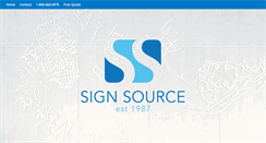 Desktop Screenshot of mysignsource.com